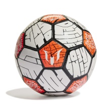 adidas Fussball - Trainingsball Messi Club weiss/orange - 1 Ball